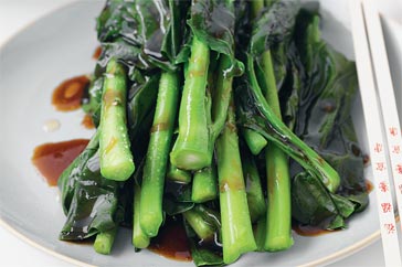 Chinese Broccoli With Oyster Sauce - Gai Lan 